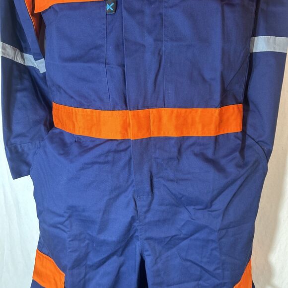 Kolossus Men Coveralls Enhanced Long Sleeve Blended Jumpsuit - Zippered Small - Picture 5 of 9